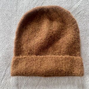 J. Crew Brown Cozy Knit Beanie